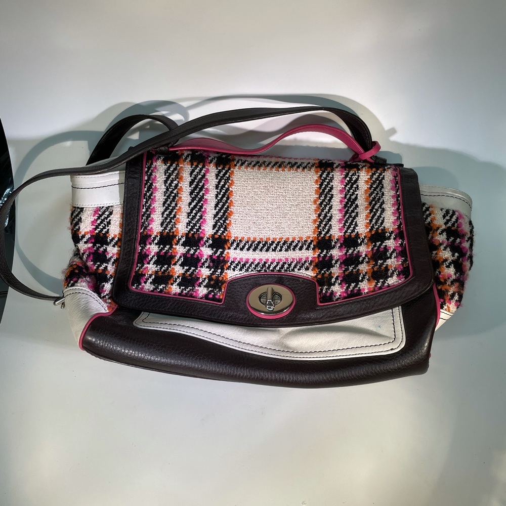 Coach Legacy Colorblock tote.